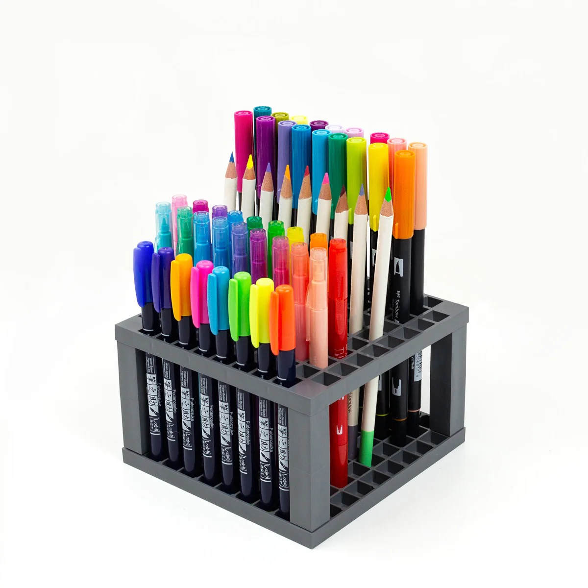 Dual Brush Pen Desk Stand - Image 4