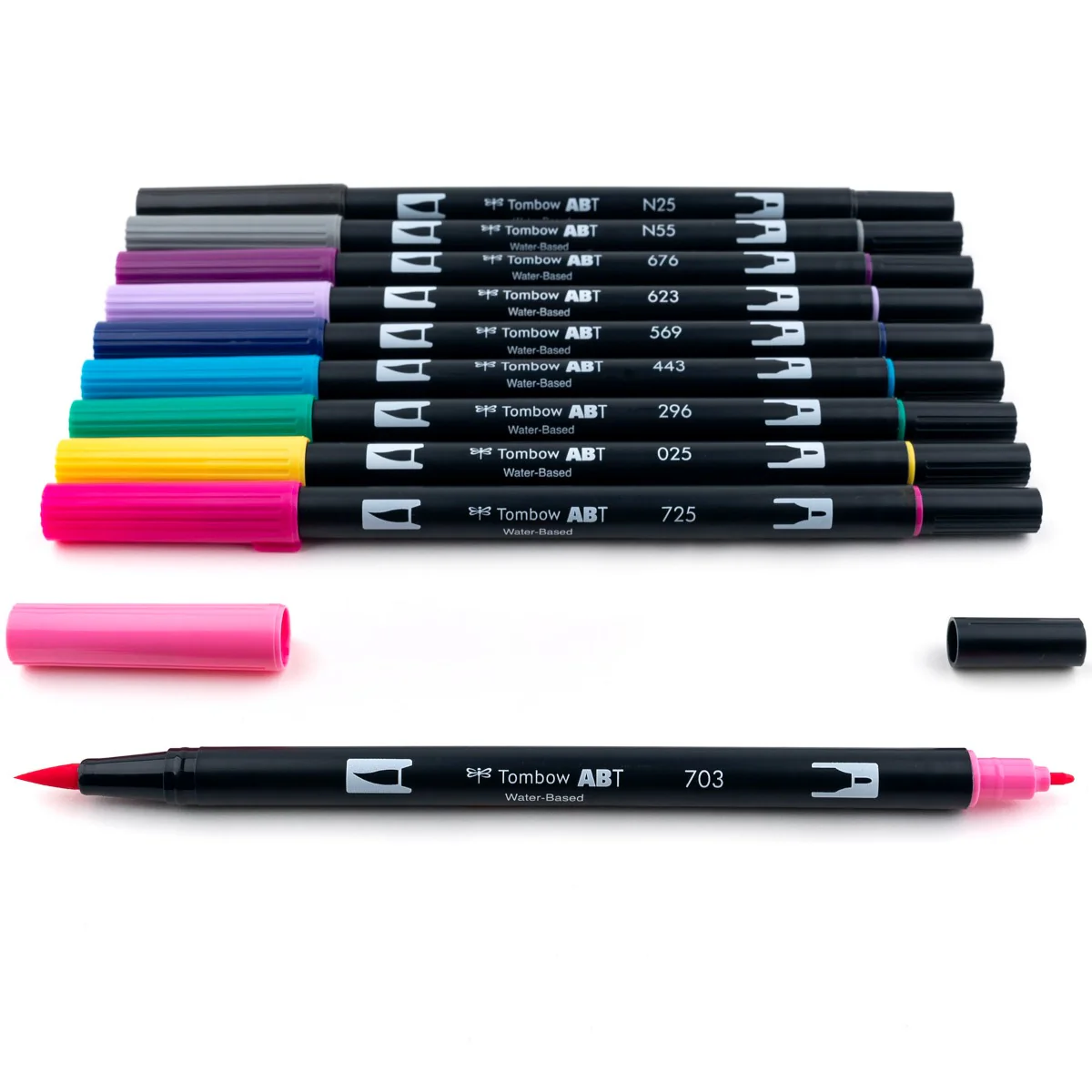 Dual Brush Pen Art Markers, Galaxy, 10-Pack - Image 3