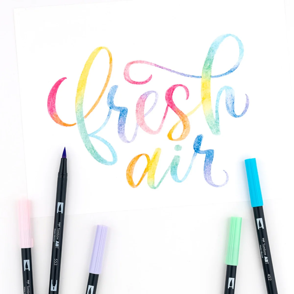 Dual Brush Pen Art Markers, Pastel, 10-Pack - Image 8