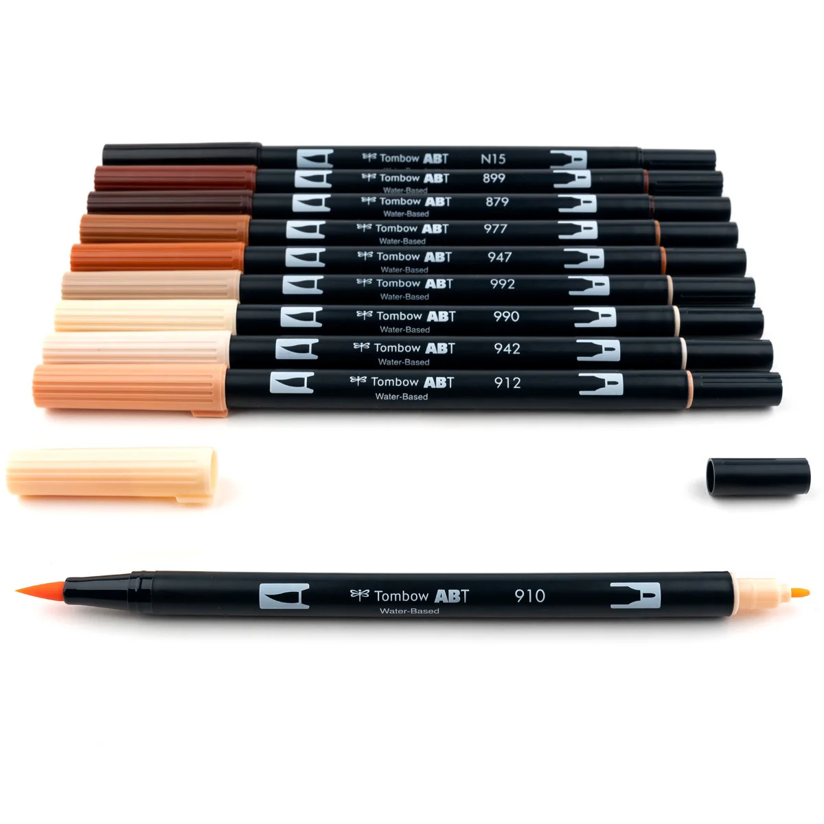 Dual Brush Pen Art Markers, Portrait, 10-Pack - Image 3