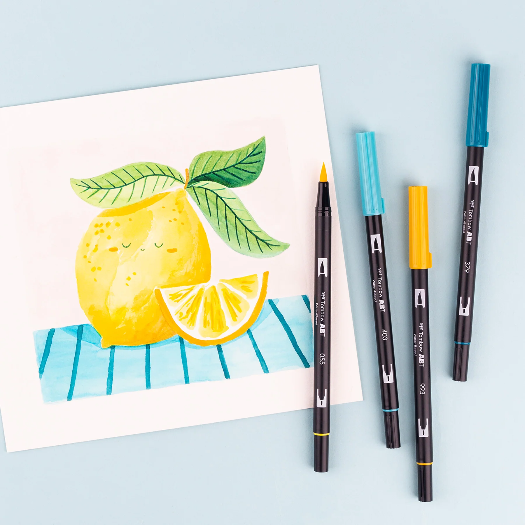 Dual Brush Pen Tabletop Display - Image 9