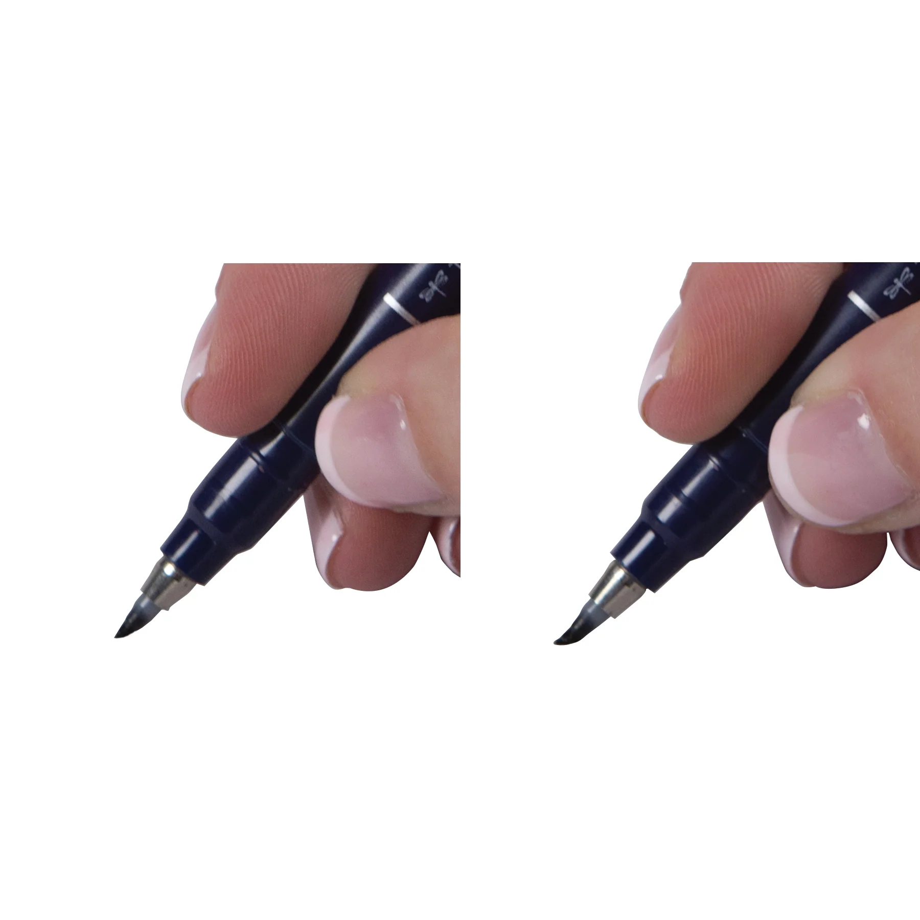 Fudenosuke Brush Pen, Hard Tip, Black - Image 4