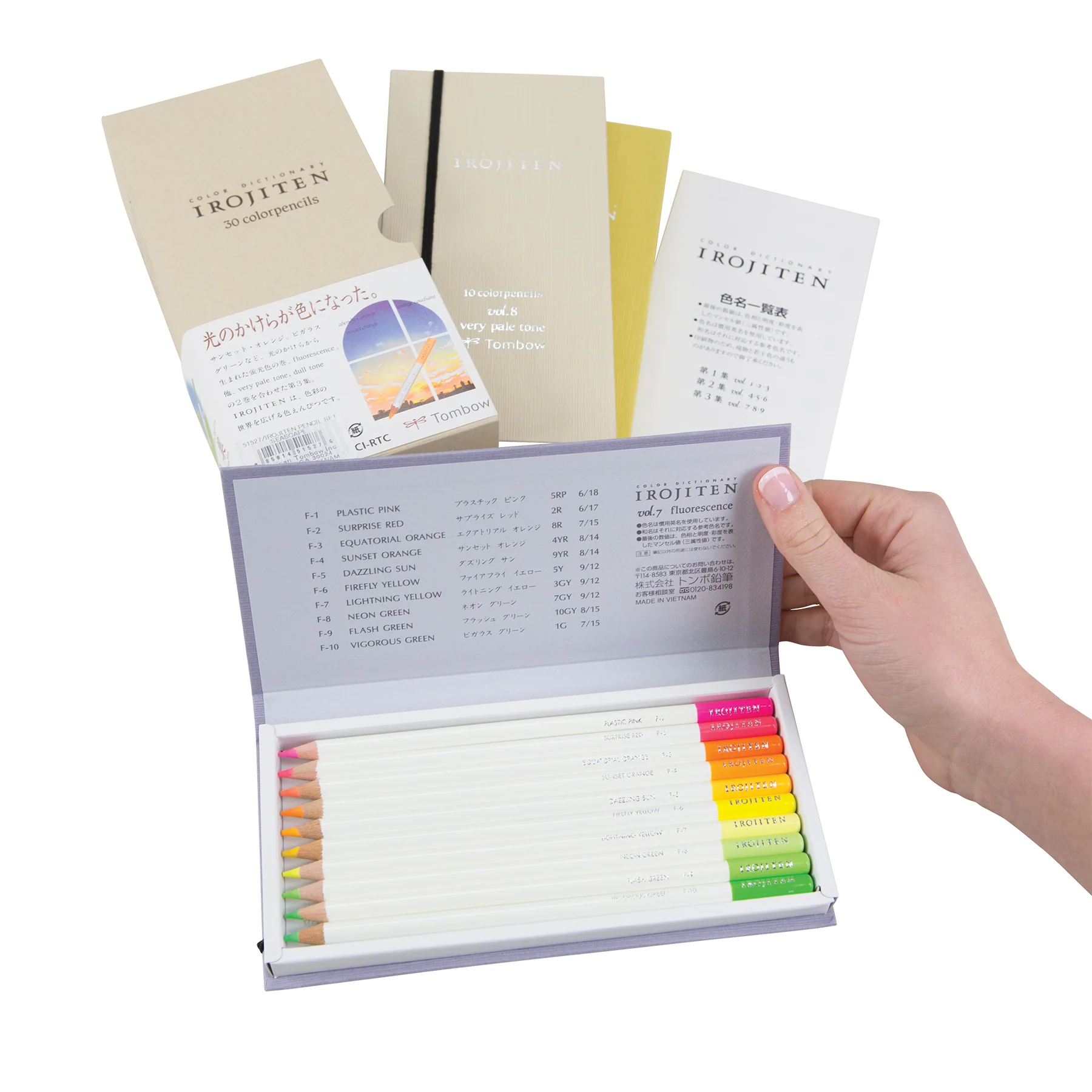 Irojiten Colored Pencils Dictionary, Seascape - Image 4