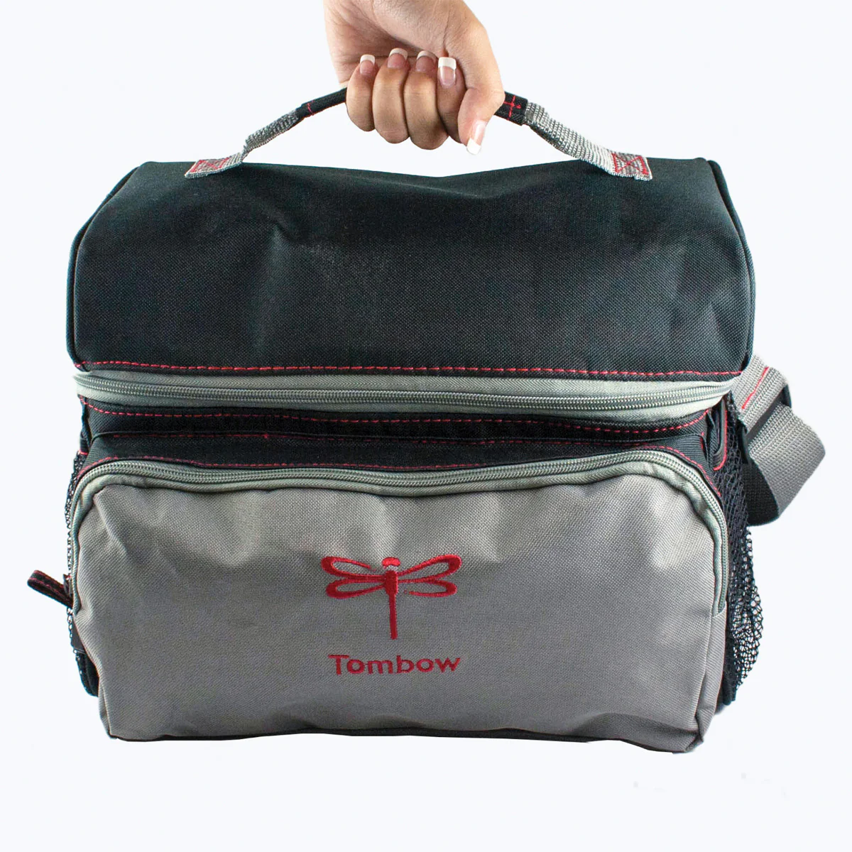 Storage Tote, Black & Grey - Image 3
